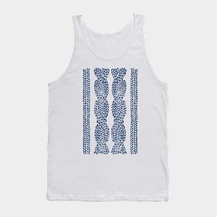 Cable 1 Navy Tank Top
